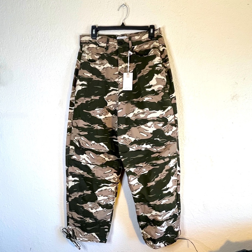 🍃Good American | Camo pants